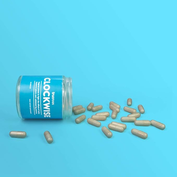 TruBrain Clockwise | Nicotinamide | NAD Booster | Increases Energy &amp Promotes Anti Aging | Cell Immunity