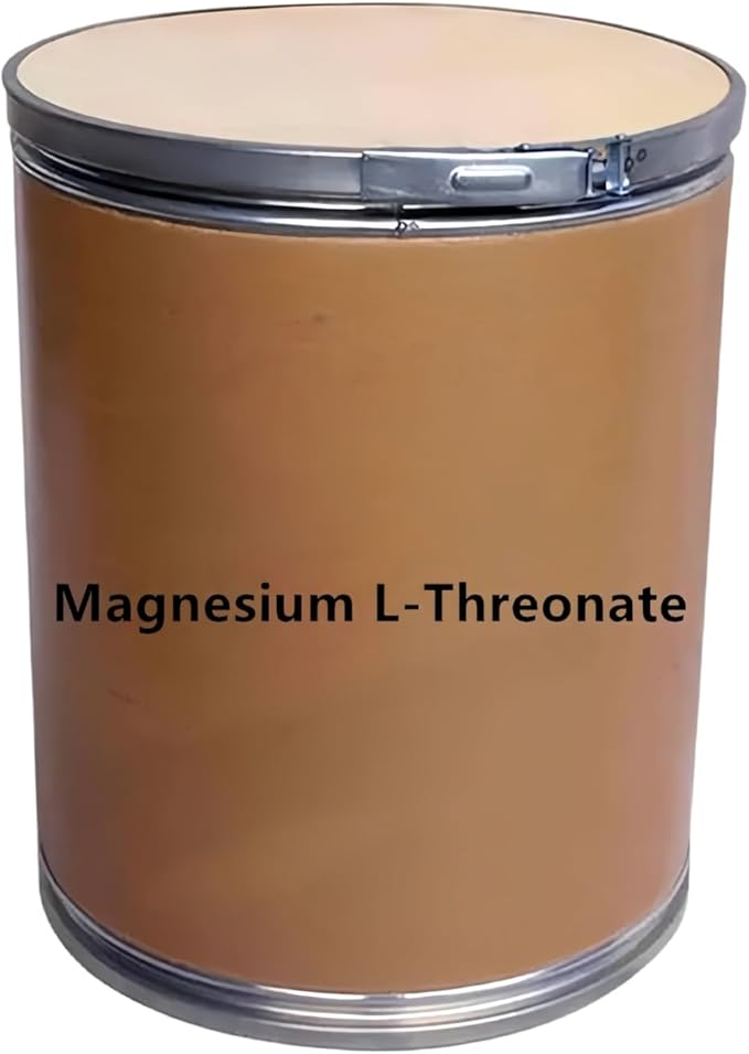 Magnesium L-Threonate Powder Sleep Memory and Cognitive Support – Promotes Brain Health - High Absorption - Most Bioavailable Form of Magnesium - 100 Grams Pure Purity Above 99% Include 1g Scoop