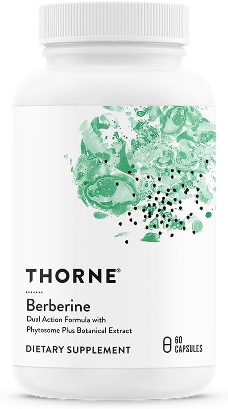THORNE - Overall Wellness Bundle - Curcumin Phytosome &amp Berberine - 30 to 60 Servings