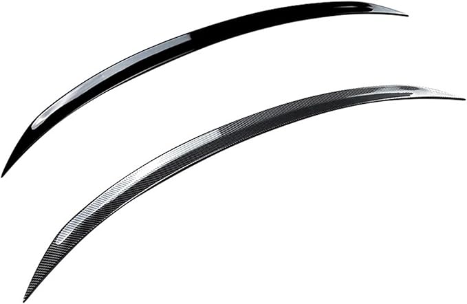 Car Tail Wing 2013-2019 Fit for Benz CLA Class C117 CLA200 CLA260 CLA45 Fit for AMG Sedan Car Rear Trunk Spoiler Wing Tail Decklid Lip Spoilers Stylish (Color : Gloss Black)