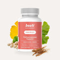 Besti Supplements Energy – Perimenopause Support with B-Vitamins &amp Cordyceps 60 Capsules | Boosts Daily Energy Focus &amp Stamina