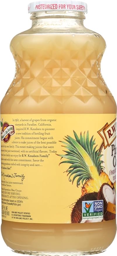 R.W. Knudsen Family BG17461 R.W. Knudsen Family Pineapple Coconut - 12x32OZ