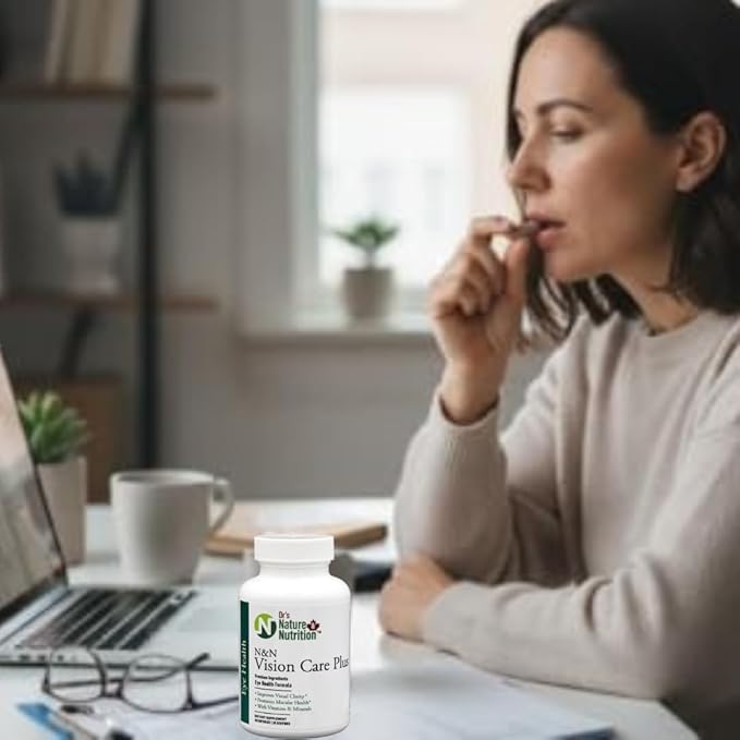 Dr's Nature &amp Nutrition Vision Care Eye Vitamins &amp Eye Supplement with Lutein &amp Zeaxanthin for Macular Health &amp Blue Light Protection