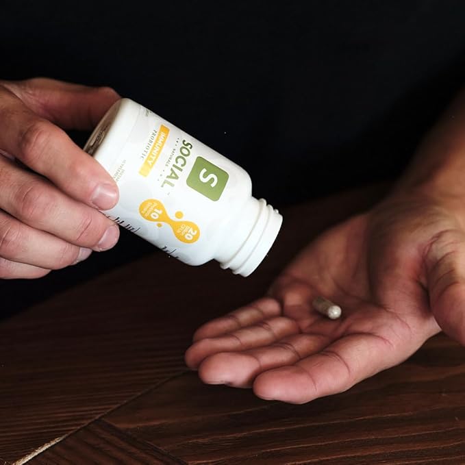 Immunity Probiotic | 20 Billion CFU | Prebiotic Inulin | Gut Health &amp Immune Support | Vegan | Shelf-Stable | 30 Capsules