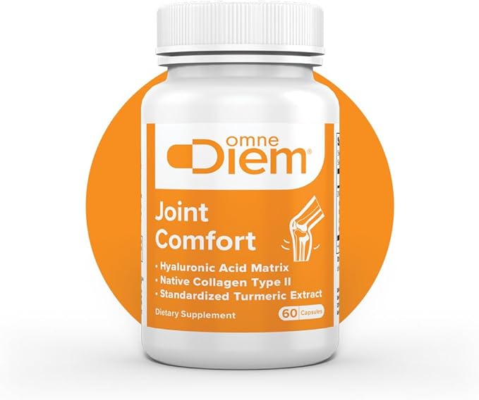 Omne Diem Joint Comfort with ZOARA 60 Capsules – Comprehensive Joint Care &amp Comfort - 3 Pack