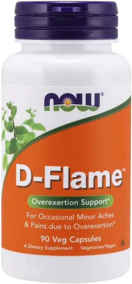 Now Foods D-Flame 90 Vegetable Capsule (Pack of 2)