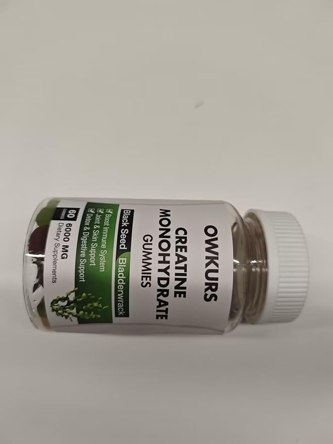 Creatine Monohydrate Gummies for Men &amp Women Dietary Supplements