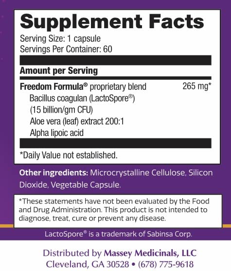 MASSE' Dietary Supplement for Probiotic Balance &amp Restore Formula and Sensitive Skin Face Wash with AcneZero Skin Cleanser