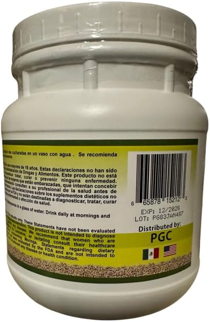 Leche de Alpiste (454g) Canary Seed Milk / 100% Natural Suplemento Alimenticio Bote