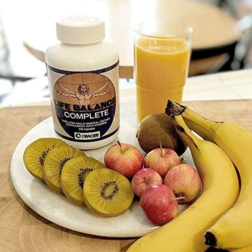 Life Balance Complete - Chelated Multi-Mineral Dietary Supplement with Vitamins - with Real Amino Acid Chelated Trace Minerals - Fill The Gaps in Your Nutrition - Made in The USA - 240 Capsules
