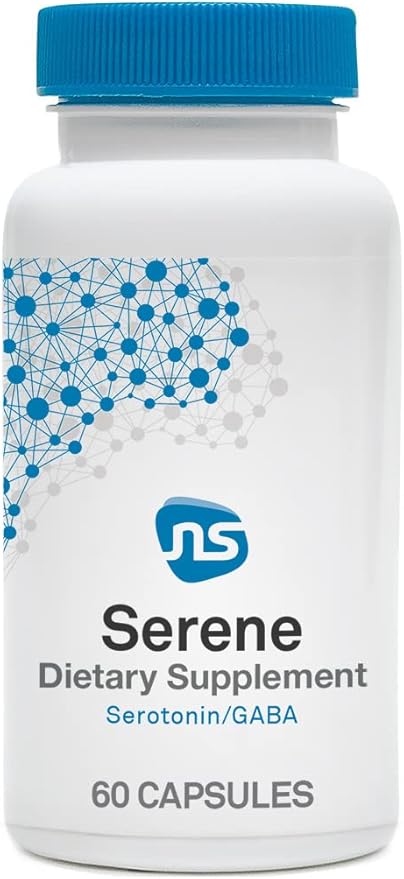 Neuroscience Serene - Sleep Aid Without Melatonin - Emotional Support Supplement with 5-HTP Calcium and B Vitamins for Serotonin Balance and Healthy Sleep Cycles (60 ct)