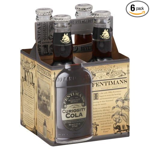 Fentimans Curiosity Cola 9.3 oz. 4-Count (Pack of 6) by Fentimans