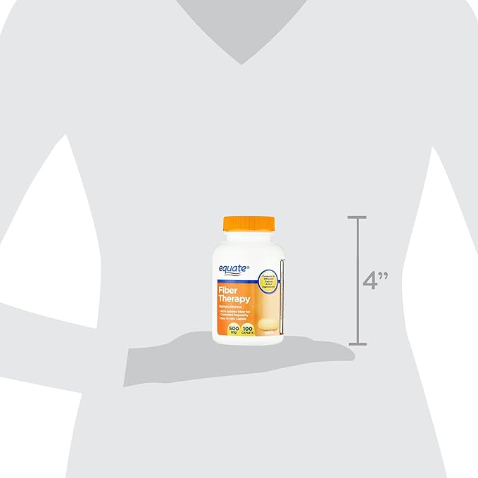 Fiber Therapy Methylcellulose 500mg100ct (Pack of 1) Set by Basket Goods