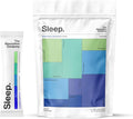 Sleep Aid Powder - Calming Drink for Deep Sleep with Liposomal Saffron Magnesium &amp PharmaGABA Melatonin-Free Natural Supplement to Reduce Stress and Improve Sleep Quality Chamomile Lemonade 14 St