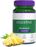 Generic Digestive 665mg with Bromelain Better Bioavailability Supports Digestion &amp Better Absorption of Food Nutrients - 60 Veg Capsules