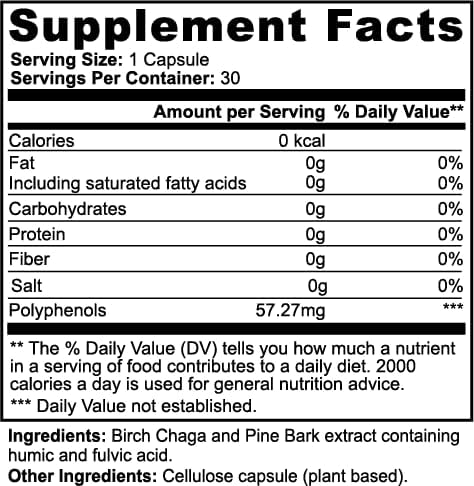 Florava Natural Gut Wellness Capsules | 30 Vegan Capsules