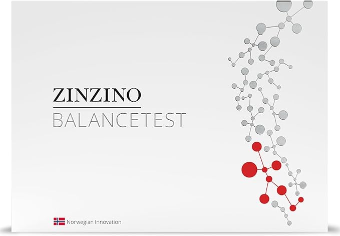 Zinzino BalanceTest - Blood Test Kit to Assess Fatty Acid Levels - Measures 11 Essential Fatty Acids Including Omega-3 6 9 - Easy Dry Blood Test