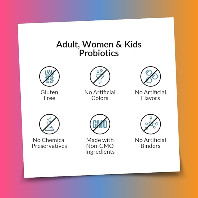Intelligent Labs 3-in-1 Probiotics with Prebiotics Bundle for The Whole Family: Kids + Adult 50 Billion CFU + Women’s Probiotics No Refrigeration Needed 2 Months Supply Per Bottle