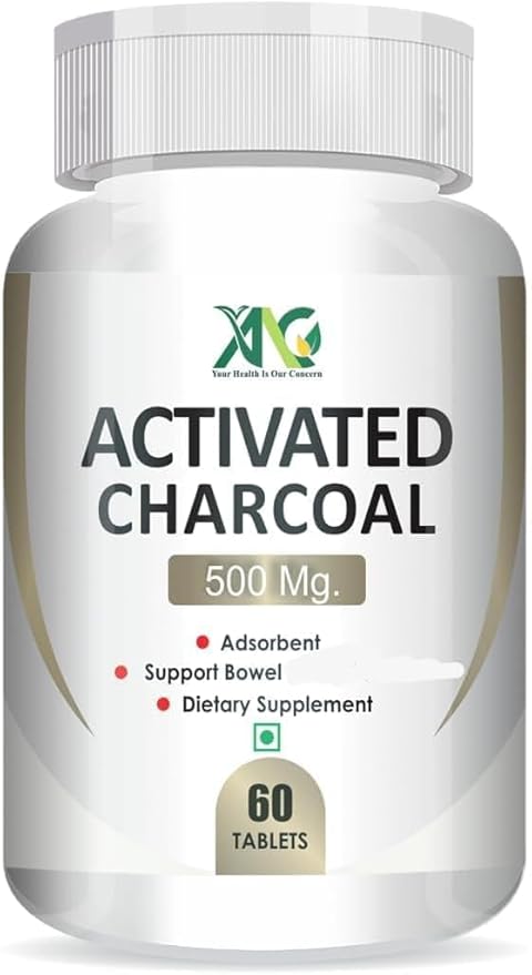 Activated Charcoal - 500Mg (60 Tablets) (Activated Charcoal)