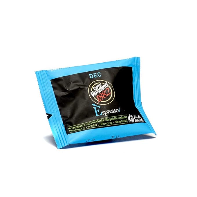 Caffe Vergnano Decaf Capsules Compatible with Original Line Machines By Nespresso - 10 Count (Pack of 6)