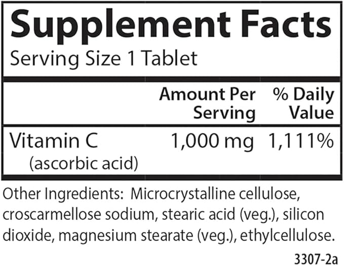 Carlson - Vitamin C 1000 mg 250 Count
