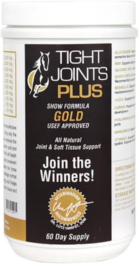 Gold Show Formula. USEF Approved- All Natural Joint and Soft Tissue Support - 60 Day Supply 2 Lbs