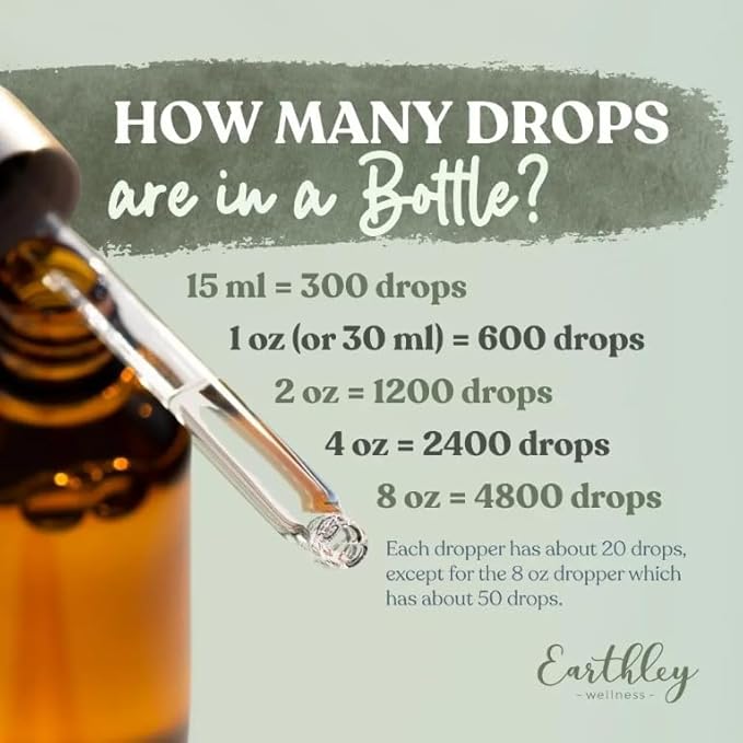Earthley Wellness Gut Health Oil Natural Digestive &amp Immune Support Anti-Inflammatory Support Herbal Blend with Cloves &amp Calendula (2oz)