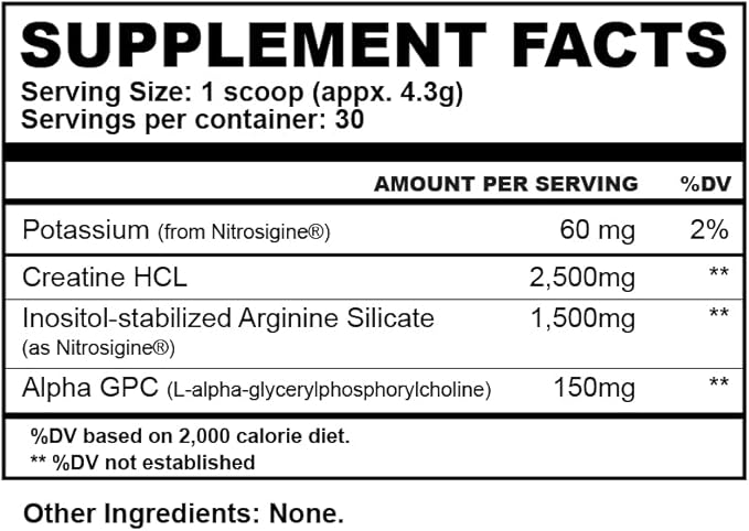 CreActive Creatine HCL + Nootropic + Nitric Oxide - Supports Muscle Performance Cellular Energy Production &amp Cognitive Function (Strawberry Twist)