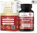 Joint &amp Muscle Support Supplement 1500mg Glucosamine 1200mg Chondroitin 1000mg MSM 60 Tablets Joint Flexibility Extra Strength