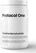 Protocol One Ultra-Micronized Creatine Monohydrate Powder | 450g 90 Servings | Muscle Strength Power &amp Recovery | Cognitive Focus &amp Mental Energy Support | Pure Unflavored