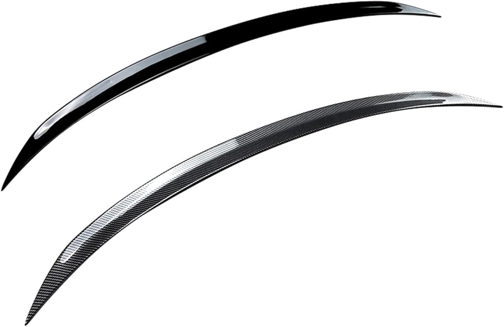 Car Rear Trunk Spoiler Wing For Benz C117 CLA200 CLA45 AMG 2013-2019 Glossy Black Carbon Fiber Look