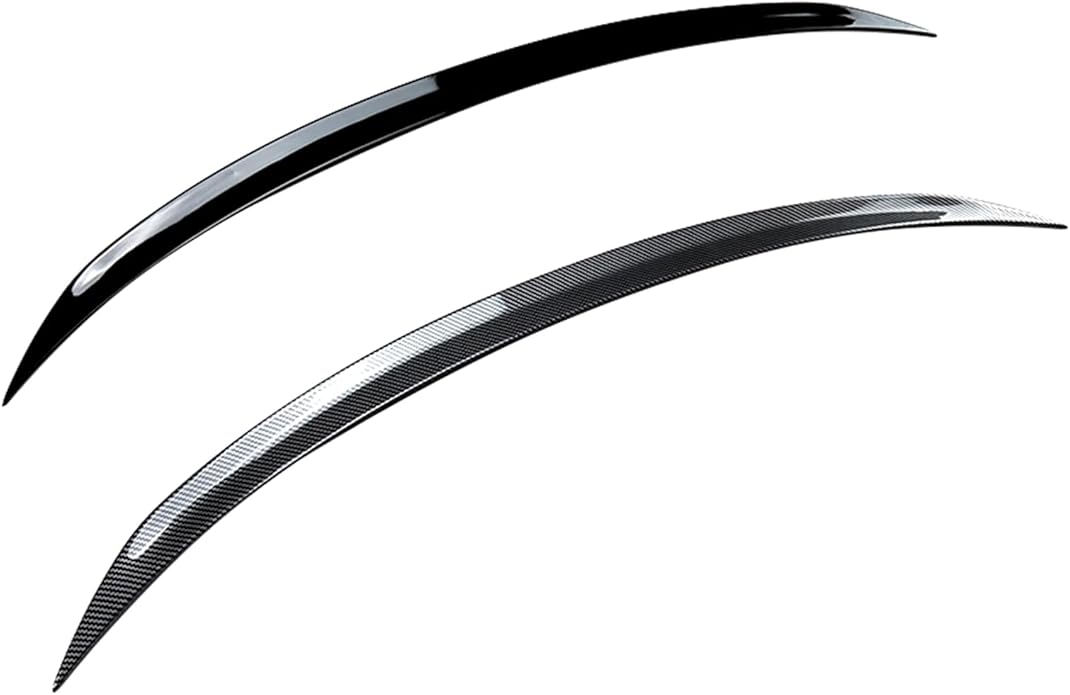 Car Rear Trunk Spoiler Wing For Benz C117 CLA200 CLA45 AMG 2013-2019 Glossy Black Carbon Fiber Look