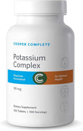 Cooper Complete Potassium 99 mg Capsules Electrolyte Balance &amp Muscle Function Support†