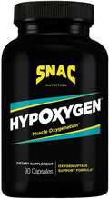 SNAC HypOxygen - Muscle Oxygenation Performance &amp Endurance Supplement Improves the Body’s VO2 Max &amp Assists with Recovery from High-Repetition Exercise 90 Veggie Capsules (45 Servings)