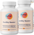 FullWell Fertility Booster - Conception Support for Men &amp Women - Supports Egg &amp Sperm Quality - Reproductive Health - CoQ10 Ashwagandha NAC &amp ALA - 60 Count 2 Pack (60 Servings)