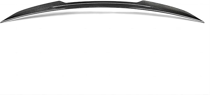 Dry Carbon Fiber Rear Trunk Spoiler Wing Lip Bootlid Compatible with Mercedes Benz 20-23 W118 CLA Class and CLA35 CLA45S X Style Decktail