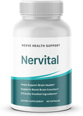Nervital for Nerve Health Support - Nervital Brain Health Dietary Supplement - Nervital Support Boost Brain Function - 60 Count