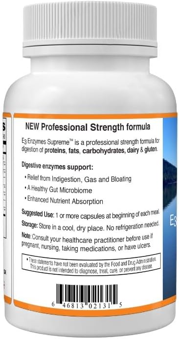E3LIVE E3 Enzymes 90ct 460mg