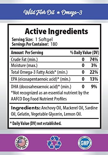 cat Omega Supplement - Omega 3 - for Cats - Heart Brain and Joint Function - SOFTGELS - Joint Supplement for Cats - 2 Bottle (360 SOFTGELS)
