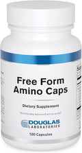 Douglas Laboratories Free Form Amino Capsules | Balanced Amino Acid Mixture to Support Energy Muscles Tissues Bones and Overall Health* | 100 Capsules