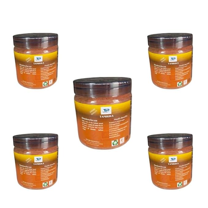 Tanirika Vijaysar Organic Wood powder/ / (5 * 200 GMS) 1 KG || 100% natural