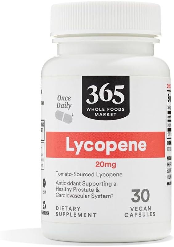 365 by Whole Foods Market Lycopene 20 mg 30 Count