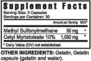 Joint Pain cm &amp MSM Ultimate cm Plus - 90 caps