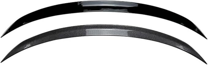 Glossy Car Rear Trunk Spoiler Wing Lip Compatible for Mercedes Benz CLA Class C117 CLA200 CLA260 CLA45 AMG 2013-2019 Tail Tailgate Lip(Carbon black)