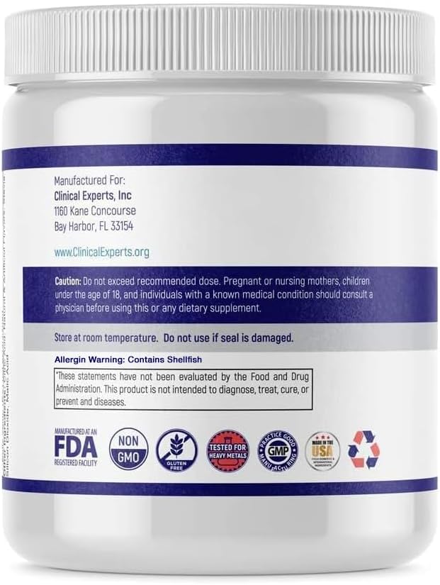 Navan Spine and Disc Osteo Nutrition Supplement Powder with Calcium Phosphorus Vitamin D Glucosamine Chondroitin MSM &amp Turmeric by Clinical Experts
