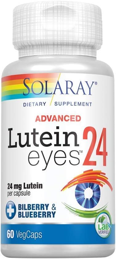 Solaray - Lutein Eyes Advanced 24 mg 60 Capsules