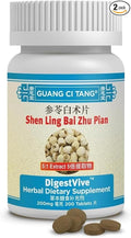 Shen Ling Bai Zhu Pian Tablets 200 200mg Tablets - Pack of 2 Y