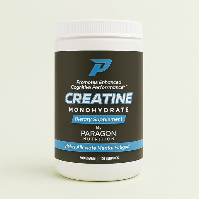 Creatine Monohydrate | Unflavored | 500g | 100 Servings | Cognitive Performance Support