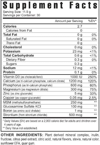 Youngevity Beyond Osteo FX - Tropical Vanilla | Healthy Bone Support | Multi-Vitamin Powder | 30 Servings (2 Canisters)