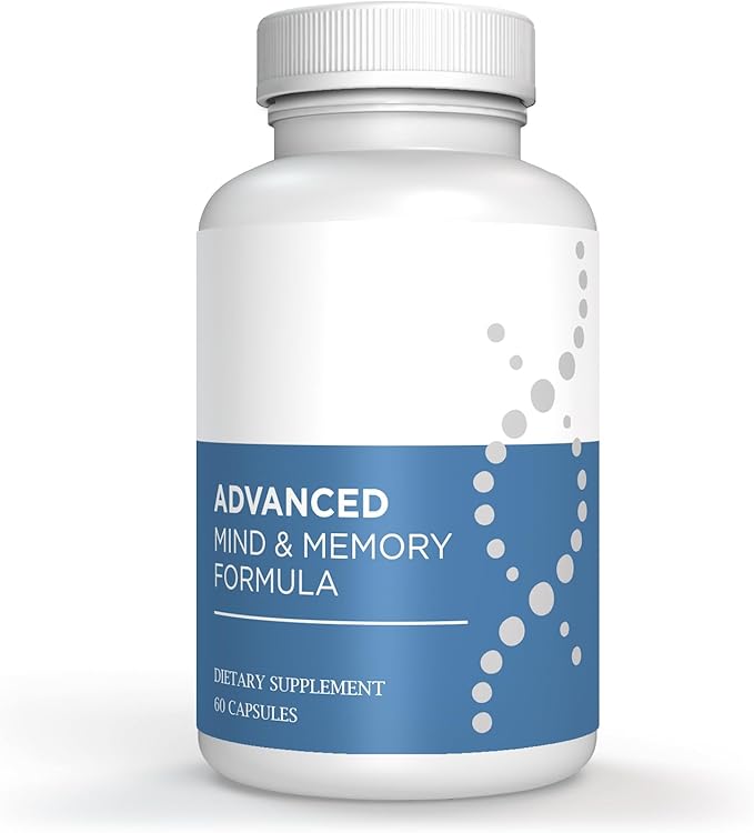 Advanced Memory Formula Extreme Brain Booster Brain Supplement for Memory Focus and Mental Performance Memory Vitamins for Better Brain Health 180 Capsules (3 Pack)